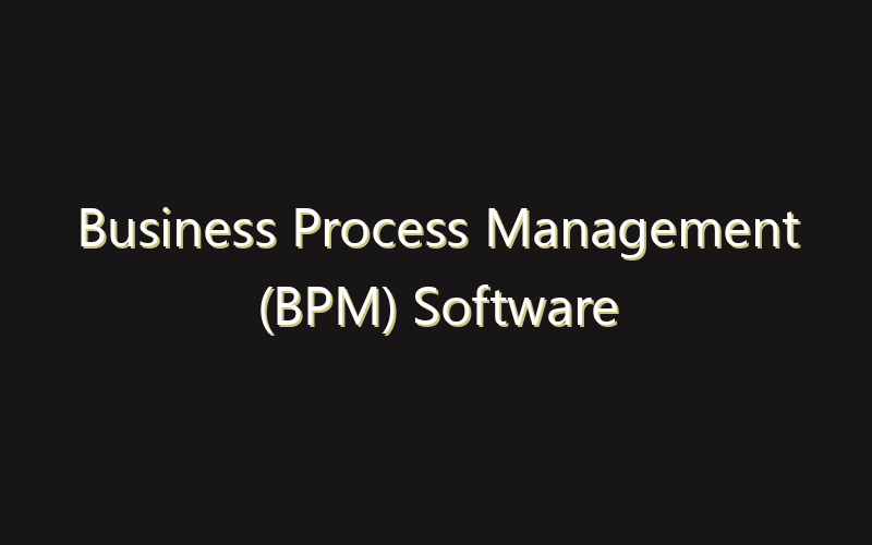 Business Process Management (BPM) Software Market:Size, Share, Scope And Forecast 2035