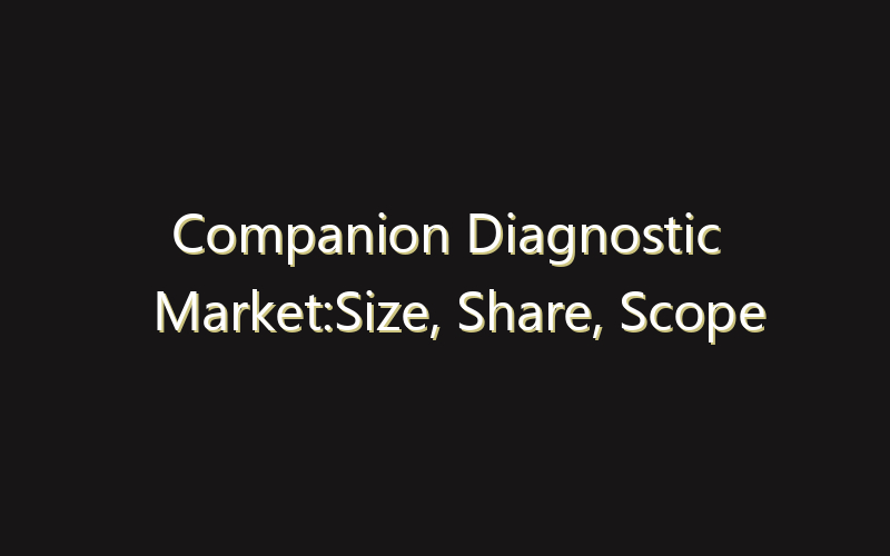 Companion Diagnostic Market:Size, Share, Scope And Forecast 2035