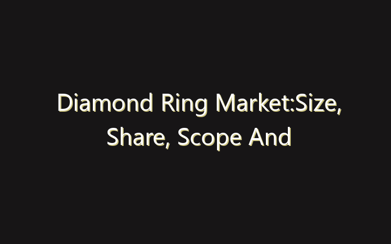 Diamond Ring Market:Size, Share, Scope And Forecast 2035