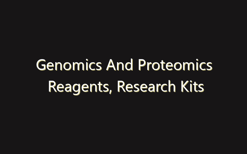 Genomics And Proteomics Reagents, Research Kits and Analytical Instruments Market:Size, Share, Scope And Forecast 2035