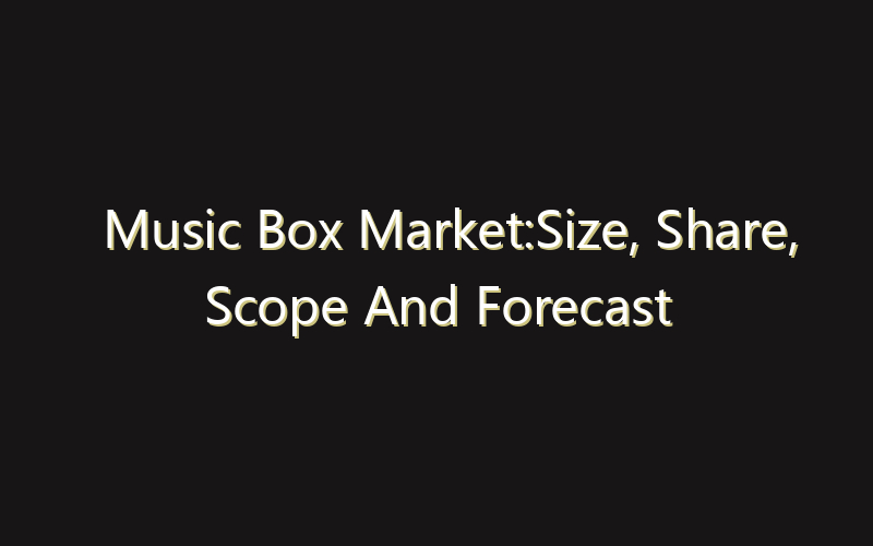 Music Box Market:Size, Share, Scope And Forecast 2035